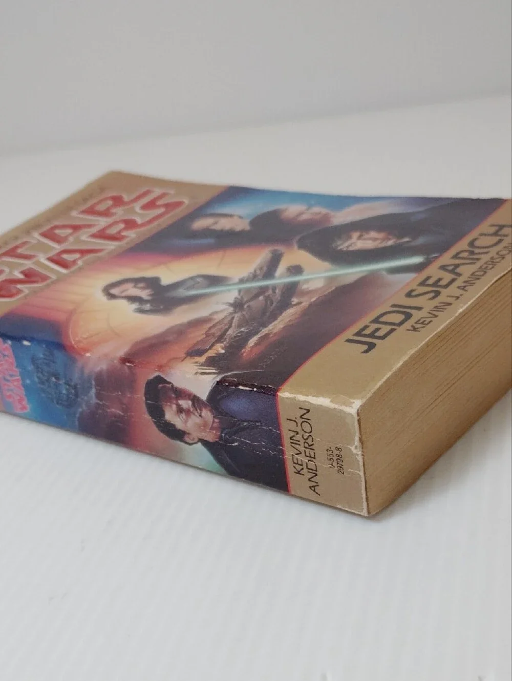 8 For $8 Star Wars Jedi Search Paperback – Red Logo, Gold/Cream Cover Art